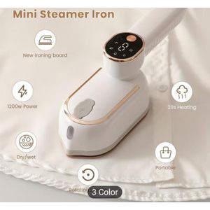 AD Mini Travel Steam Iron - multicolour