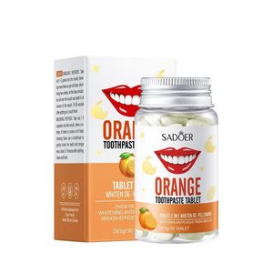 SADOER 30 Tablets Orange Toothpaste - 28.5g