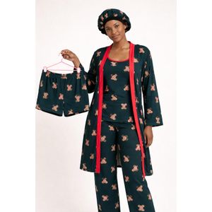 5 in 1 Ladies Sleepwear - Multicolor 