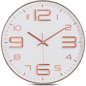 12" (30 cm) Rose Gold Hanging Digital Clock