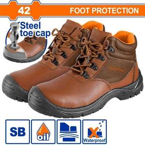 WADFOW WSB3542 Safety Boots -  Brown