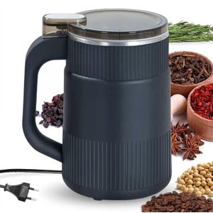 300W Portable Electric Grinder,Coffee Grinder,Multifunction Smash Machine,Home Use Grinder for Cereals, Grains, Beans, Herbs & Seasonings, Mixer - EU Plug