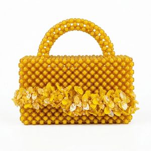 Beads BAG BROOKLYN IN YELLOW 