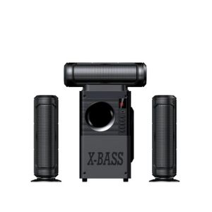 Premium X-BASS 3.1 Bluetooth Home Theatre System with Remote Control - Black
