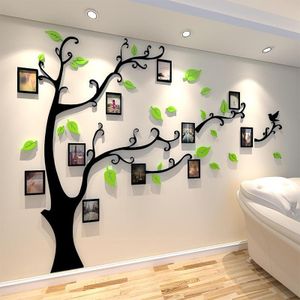 Tree Photo Frame Wall Stickers Decals For Sofa TV Background Wall Decor