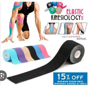 AD Classic Kinesiology Tape for Pain Relief - Multicolour