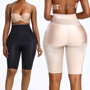 General But lifter Padded Short Buttocks Lifter Control Abdomen Shorts - Black