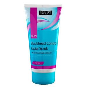 Beauty Formulas Blackhead Control Facial Scrub With Salicylic Acid - 150ml