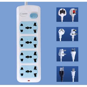AD Universal 4 Way Extension Board - White