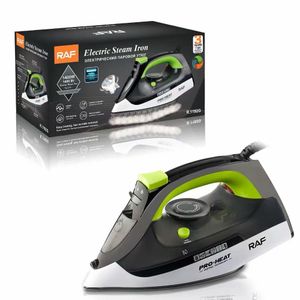 RAF R1192G - 1400W - Pro HeatElectric Steam Iron - Black