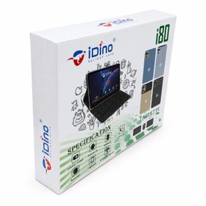 Idino i80 Tablet PC – 10.1" Android 14 - Wi-Fi - Keyboard Included