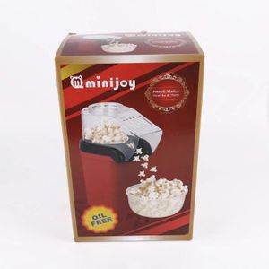 Oem Mini Electric Hot Air Popcorn Machine – Oil-Free Popcorn Maker – Red