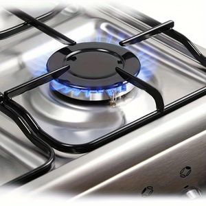 Set of 4 Burner Caps for Sabaf Gas Stoves in Sizes 55mm, 75mm, And 100mm