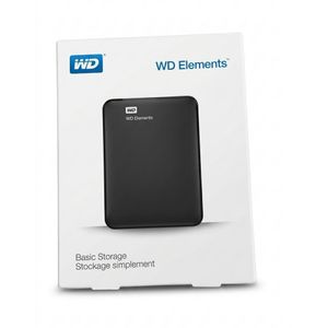Western Digital Elements Portable 2.5" USB 3.0 External Hard Drive – Black