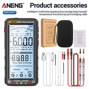 681 Smart Digital Multimeter Set, Electrical Engineering Multimeter with Large LCD Display