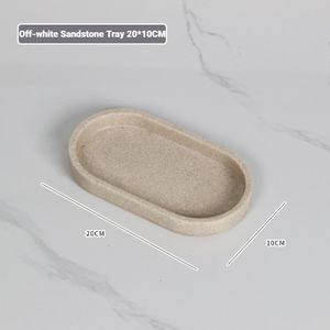 NIKIHONG Vanity Decorative Tray 20 x 10 CM for Jewelry, Cosmetics, Candles, Lotion, Shampoo and Perfume for Dresser and Bathroom