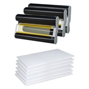 Compatible for Canon Selphy CP1300 Ink and Paper Set