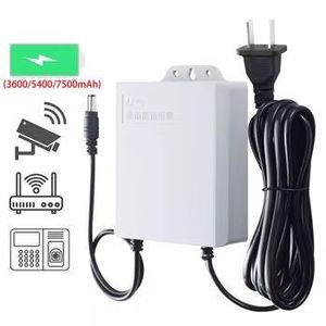 Mini UPS Battery Power Backup for WiFi Router & CCTV Camera- White 