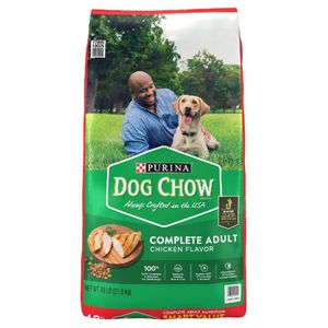 Purina Complete Adult Chicken Flavor Dog Chow(Brown)