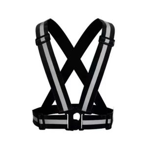 A Design Reflective Prosmart Sport Vest for Outdoor Sporting - Black
