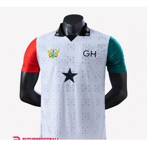 Ghana'S Ghana BlackStars Worldcup Neck Collar Jersey- Highest Quality