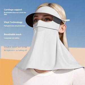 Riding sun hat, all-round sun protection, breathable and cool - Grey - grey