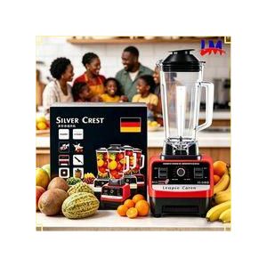 OMAMA HOME TEXTILE LM-2L Powerful Professional Heavy Duty Commercial Electric Blender - Black/Red