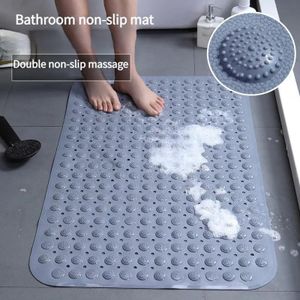 2Pcs Shower Bath Mat Bath Tub Pad Household Anti Slip Pad Suction Cup