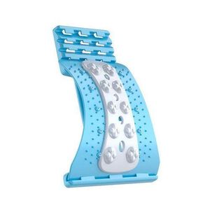 Massage King Lumbar Back Braces Adjustable Support Slimming-Blue