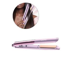 40W Hair Straightener with 230°C Max Heat, Floating Aluminum Plate, Fast Styling & 360° Swivel Cord - Pink
