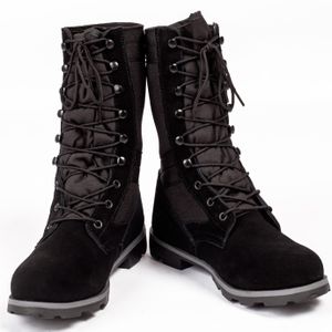 Army Strong Tactical Suede Boot-Black 