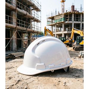 Safety Helmet, Construction Hard Hat, Adjustable Impact-Resistant Work Helmet