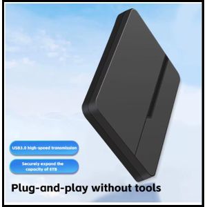 New Accessories SSD Case 2.5" External Hard Drive Enclosure USB 3.0 Hard Disk Case 6TB Supports 7mm 9.5mm SATA SSD HDD For Laptop PC