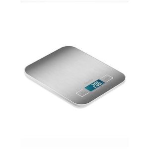 5Kg/1g Stainless Steel Electronic Kitchen Food Scale With Digital LCD Display SF-1922 (L5.5 x W7.1 x H1.2)inch - Silver