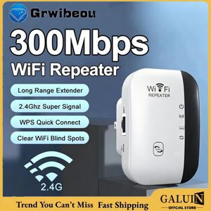 GALUIN 2.4G WiFi Repeater 300Mbps RJ45 Port Network Extender Remote Router
