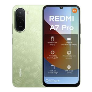 Xiaomi Redmi A7 Pro - 13MP Rear/8MP Front - 64GB ROM - 4GB RAM - 6000mAh - 6.9''- Palm Green
