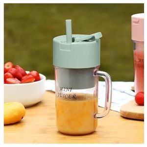 AD Portable Travel 2 in 1 Mini Jucier Blender Cup - Multicolour