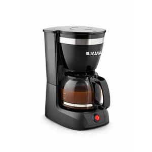 1.25L 10-Cup Drip Coffee Maker – 800W Electric Coffee Machine with Keep Warm & Anti-Drip Function - Black