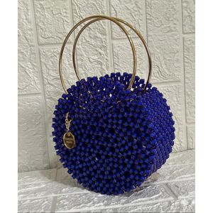 Beads BAG TAMBOURINA IN BLUE