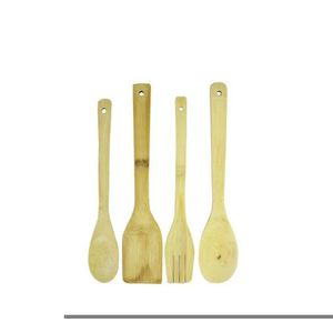 4 Set Wooden Ladles 