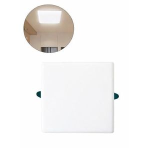 48W Frameless LED Ceiling Light - 12" Modern Round Panel Lamp with 6500K Cool White Brightness