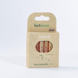 USB-C Li-ion Rechargeable Battery AAA 660 4Pcs