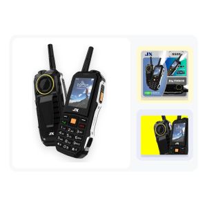 Jx S500 Feature Keypad Power Bank Phone 2.4" Display, 7200mAh Battery, Dual SIM, Bluetooth, Wireless FM Radio, Camera & Torch
