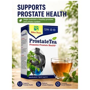 Prostate Tea for Men - 30 Herbal Bags - Promotes Prostate Health & Reduces Night Urination