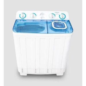 Nasco 7kg Twin Tub Semi Automatic Washing Machine- White