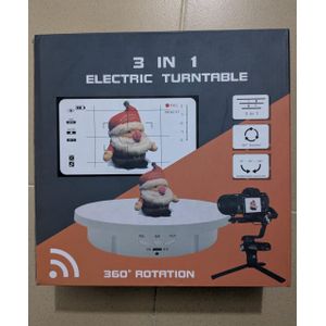 ST 360° Rotating 3 In 1 Electric Turntable 