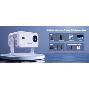 Magcubic 2025 released L018 Smart Projector – Cinematic Power 8K for Home, School, and Office. Android 14, 16GB storage.