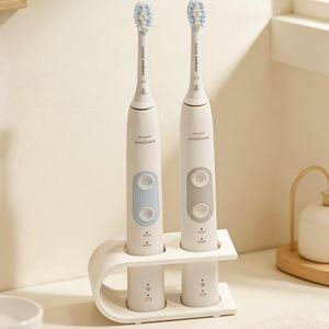 NIKIHONG 3D Printed Toothbrush Holder, Desktop Bathroom Toothbrush Storage Stand, Countertop Hygienic Toothbrush Rack