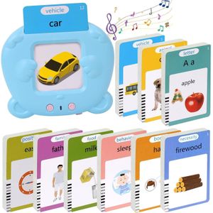 Happy World Talking Flash Cards for Kids – Montessori Learning Toys with 224 Sight Words & Audio Educational Cards