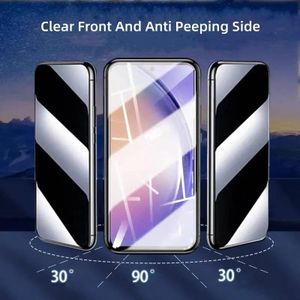 Samsung Galaxy A17 High Quality Anti Spy Tempered Glass  Screen Protector - Privacy 